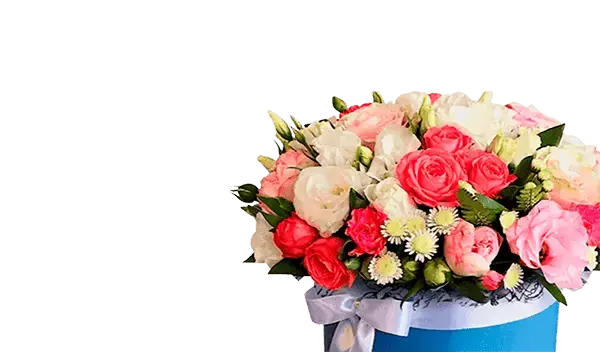 Цветы в коробке