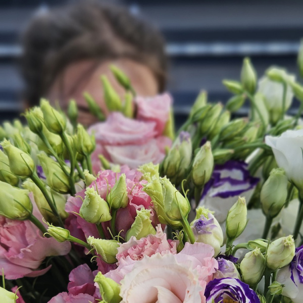 Букет из эустом