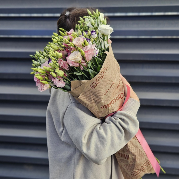 Букет из эустом