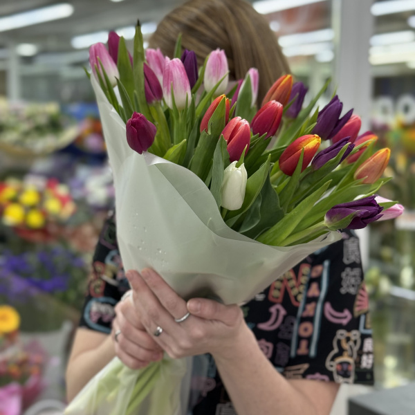 21 тюльпан микс