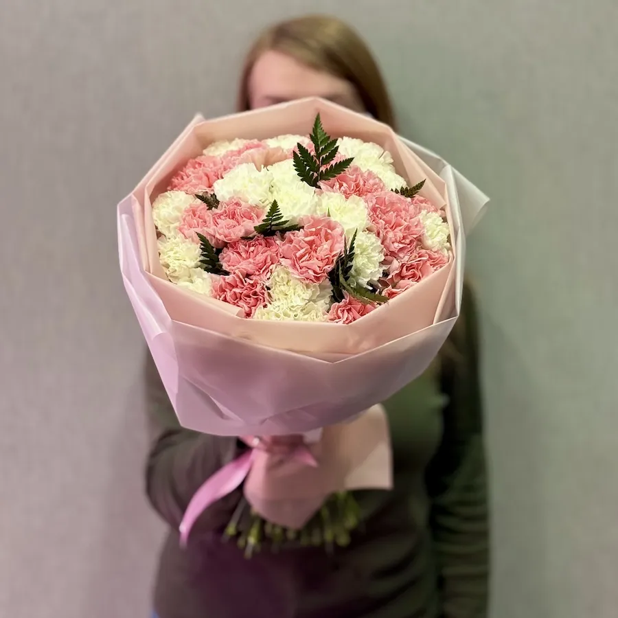 Букет из гвоздик большой