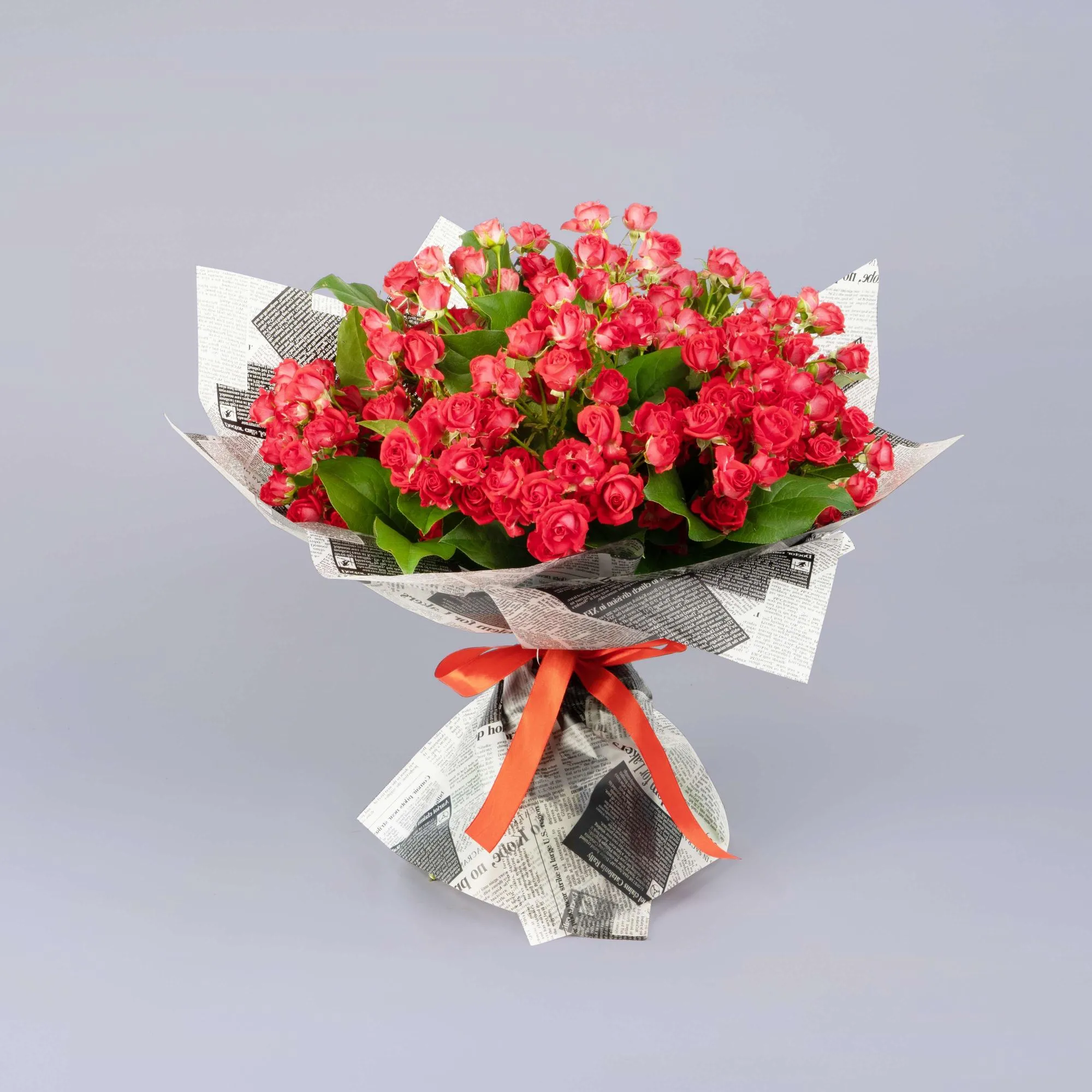 21 кустовая роза (60 см)