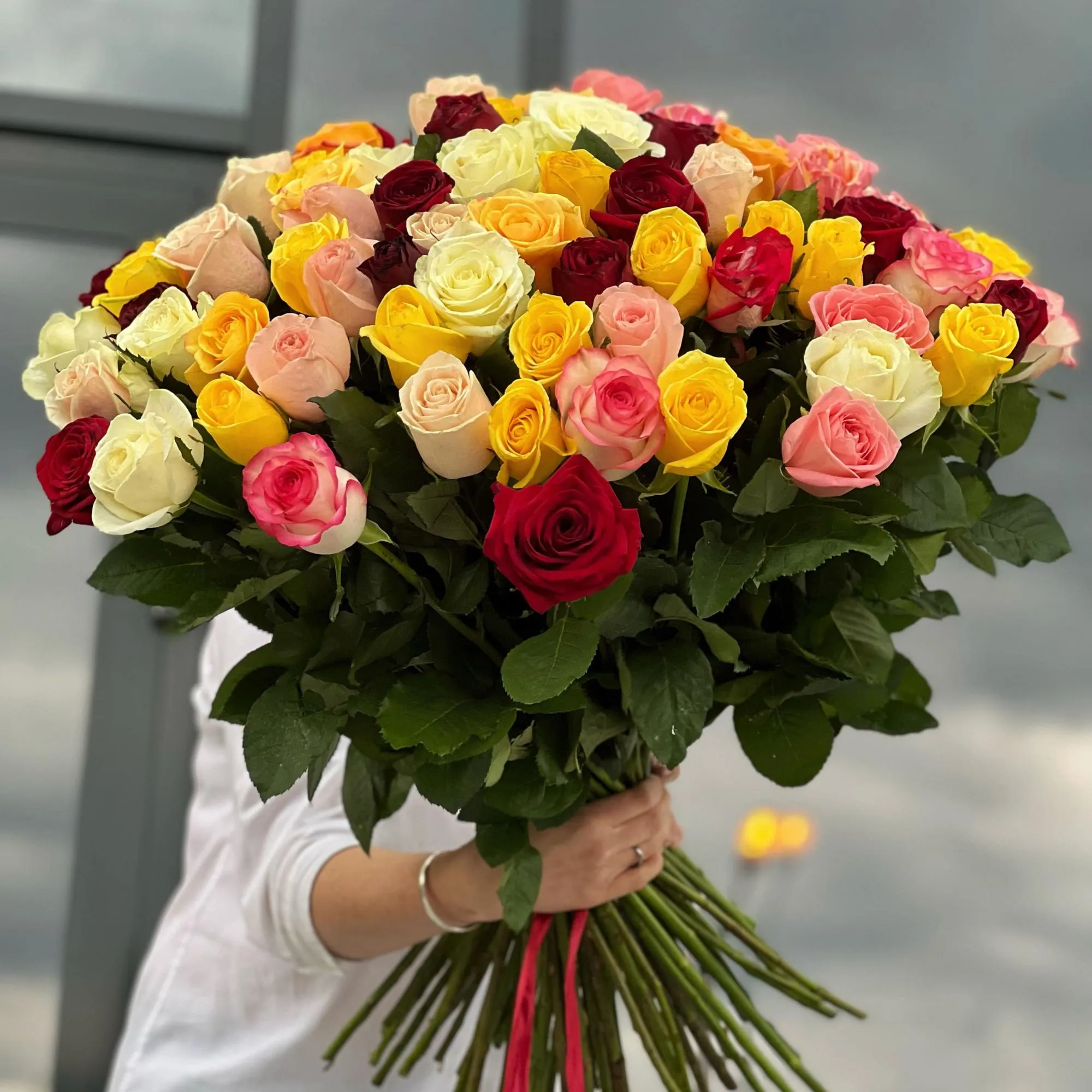 Роза 60 см 51 шт