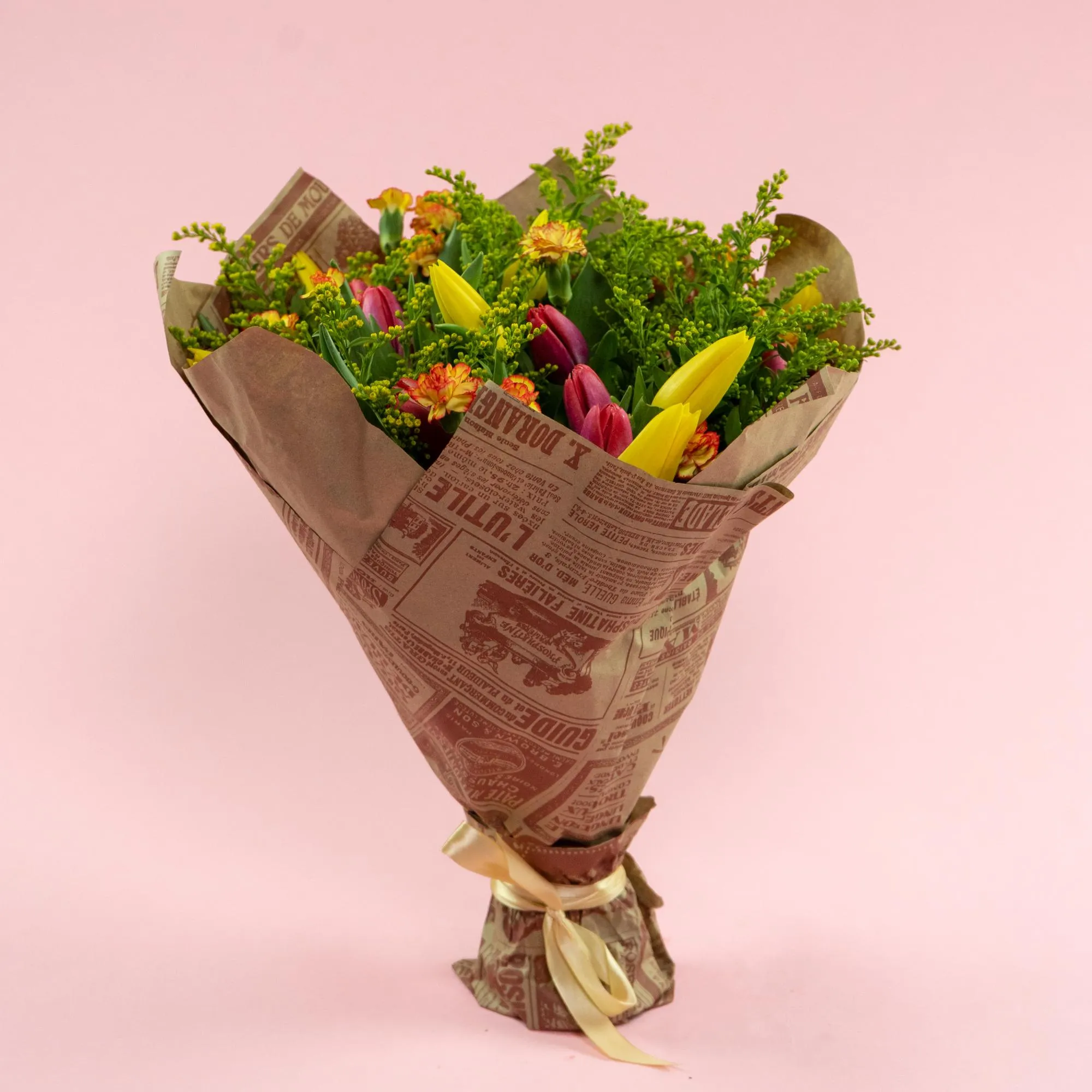 Букет из 23 тюльпанов