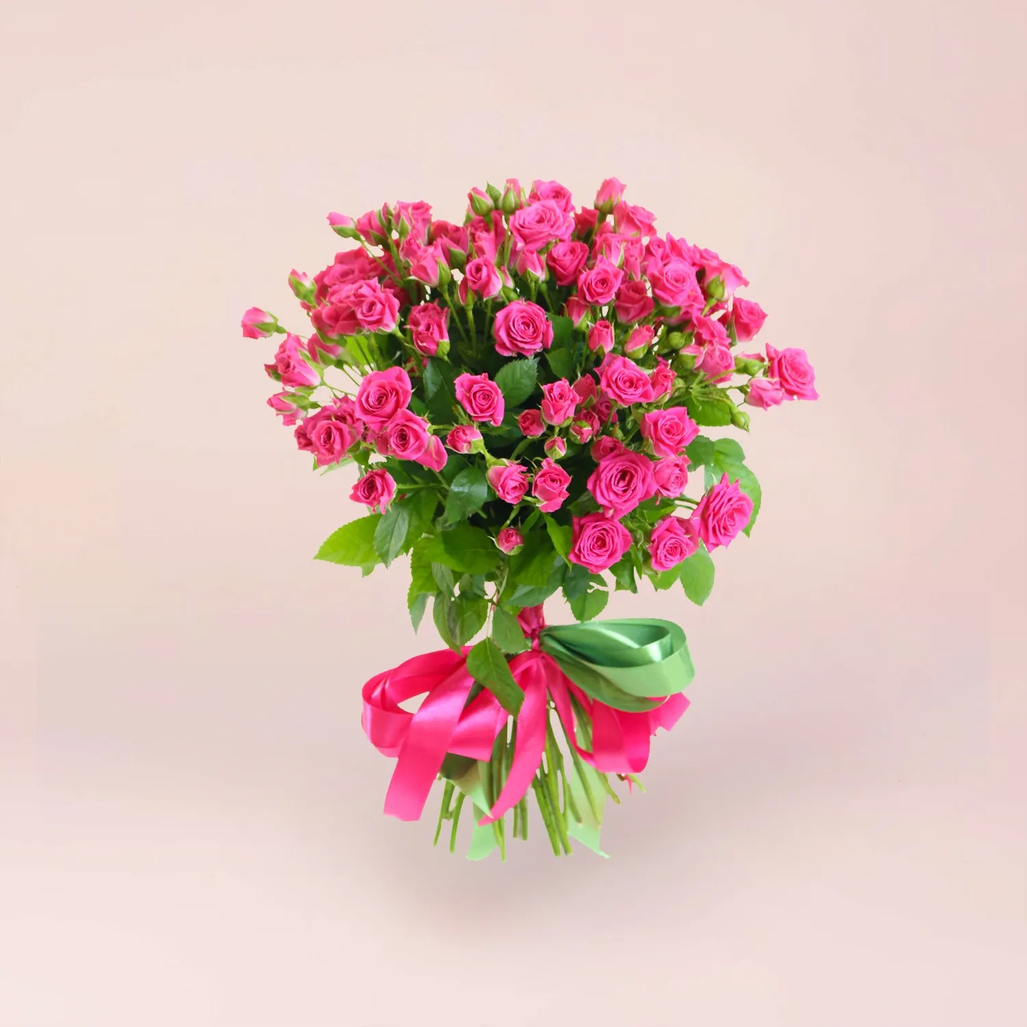 15 кустовых роз