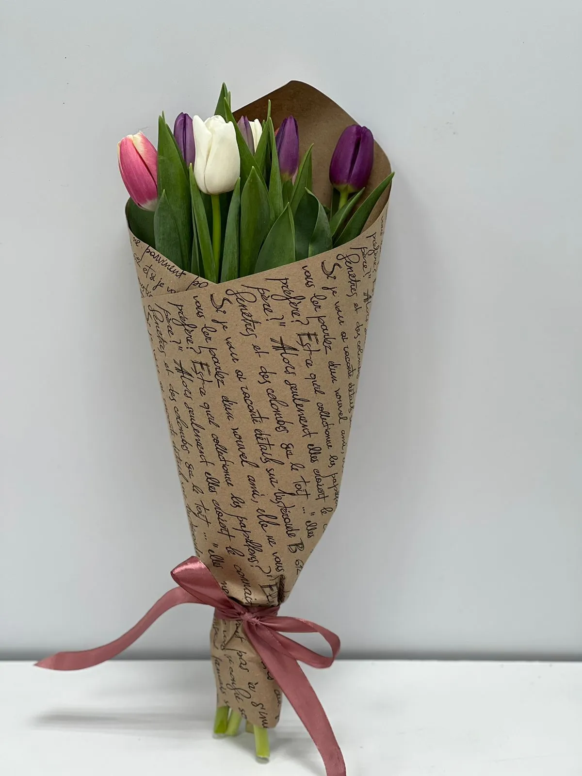 7 тюльпанов (5 букетов)