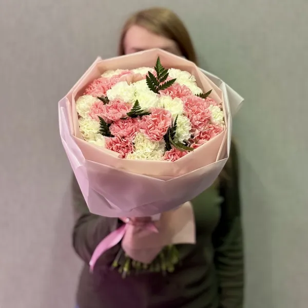 Букет из гвоздик большой