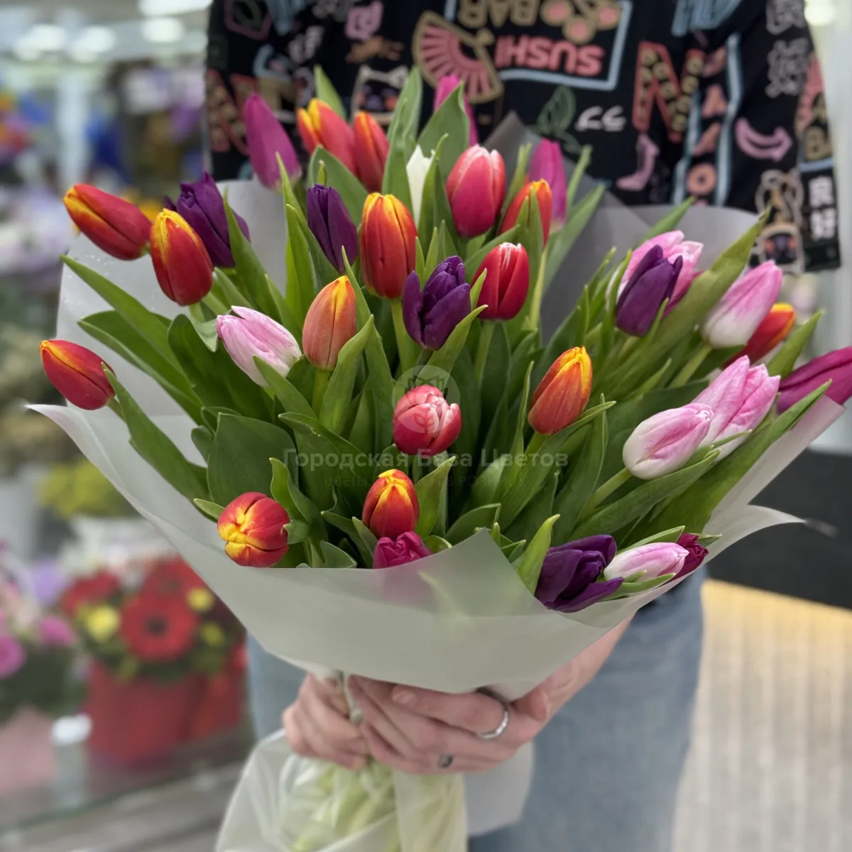 25 тюльпанов микс фото №2 25 тюльпанов микс