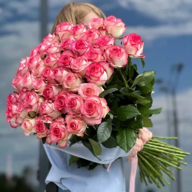 Букет из роз, 49 шт.