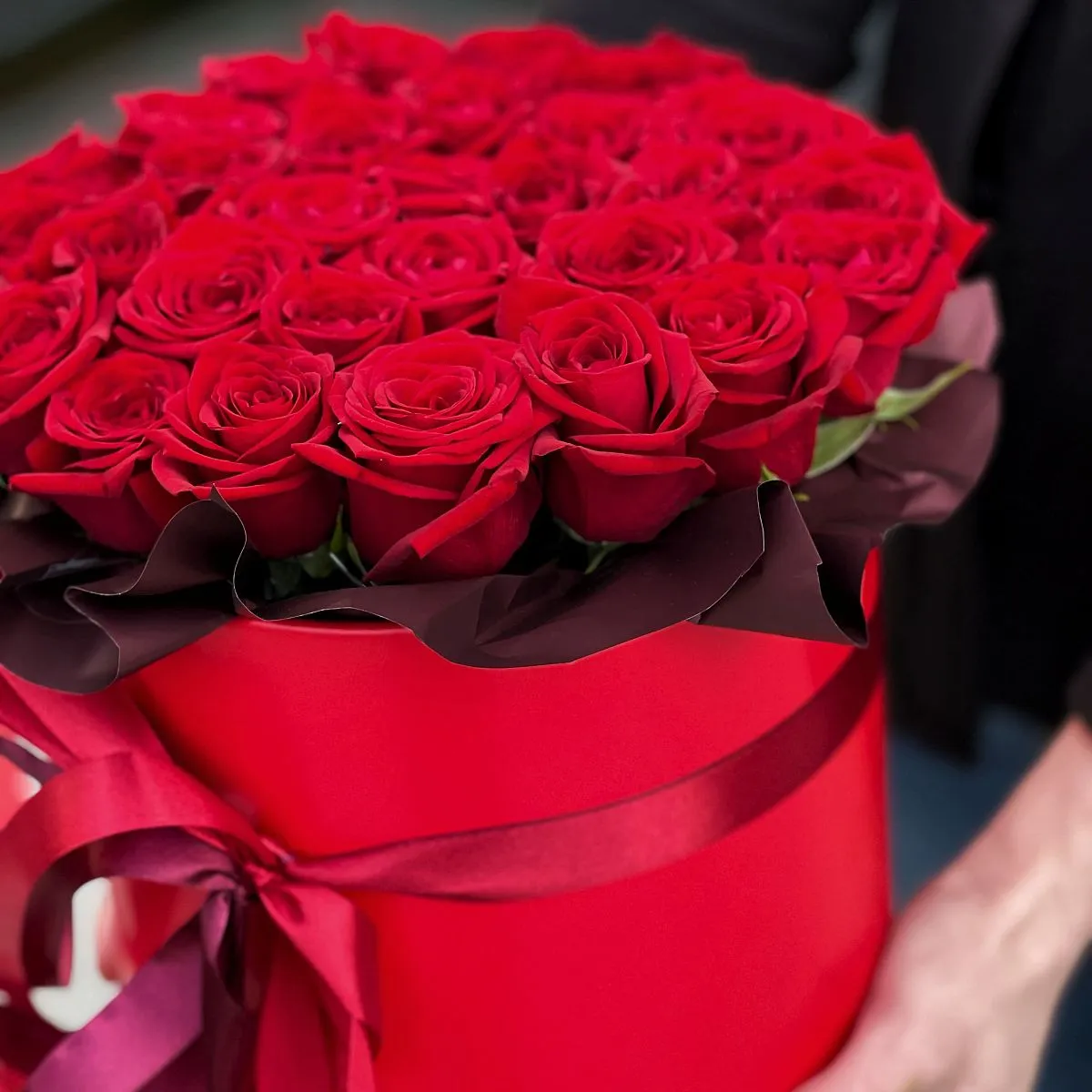 45 красных роз (40 см)