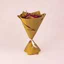 Букет из розовых роз (50 см)