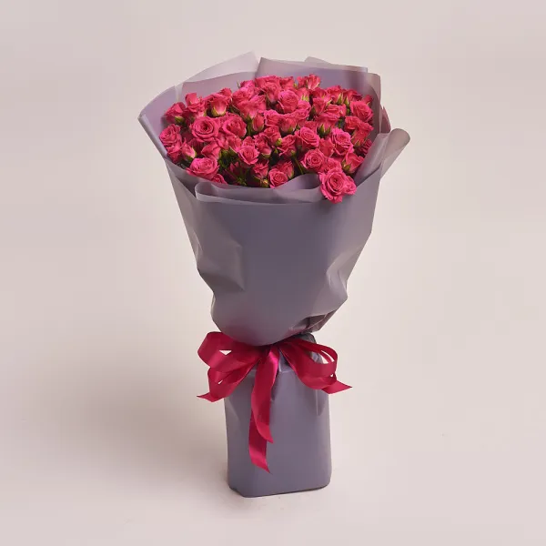 21 малиновая роза (60 см)