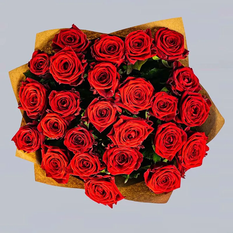 39 красных роз (70 см)