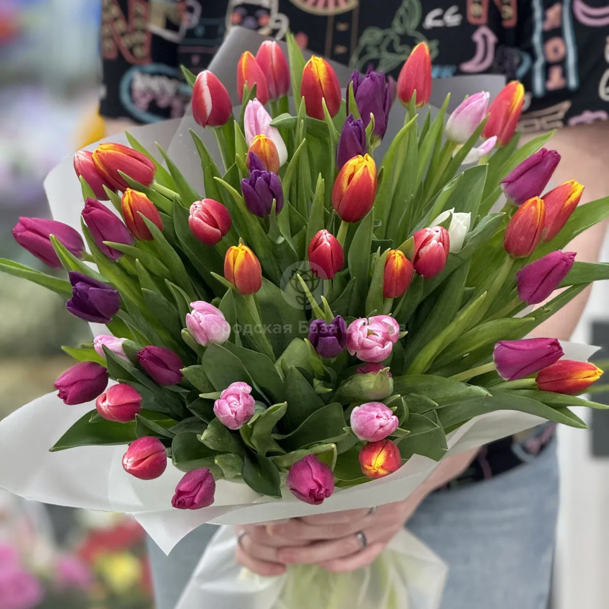 45 тюльпанов микс фото №2 45 тюльпанов микс