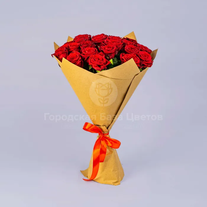 53 красные розы (70 см)