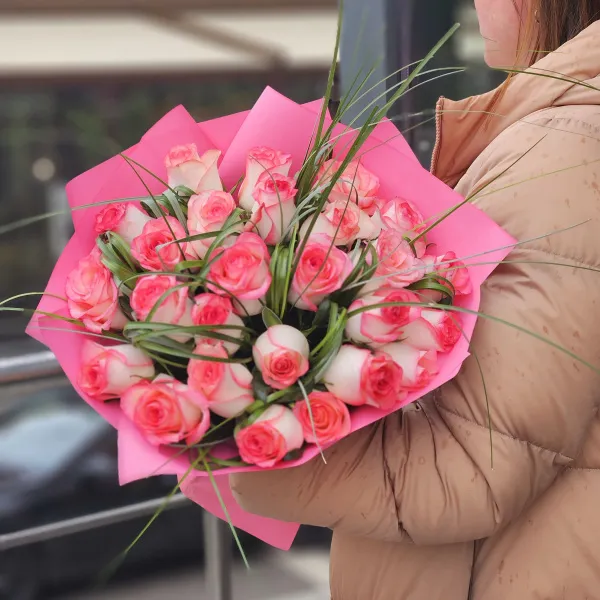 25 роз (50 см) фото №2 25 роз (50 см)